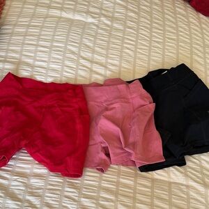 PARAGON Bright Red Athletic Shorts